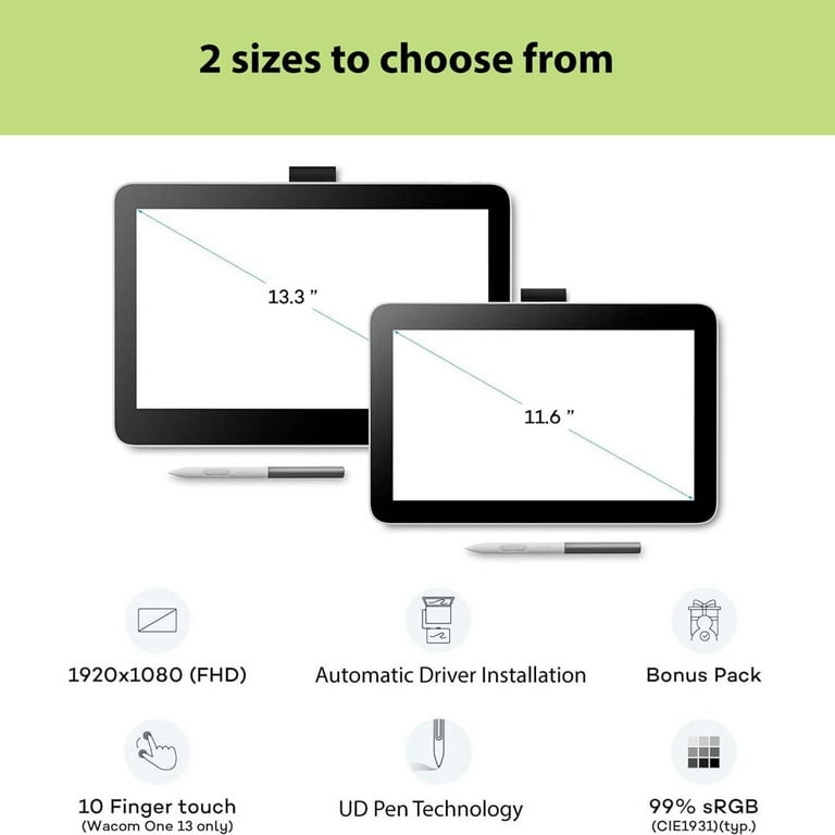 液タブ・ペンタブ Wacom One Pen display 12 Amazon.com: Wacom One HD Creative Pen Display, Drawing Tablet With