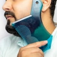 thumbnail image 6 of NIBOLOG Beard Shaper Smooth Skin Safe Plastic Multi-liner Beard Shaper Template for Family, 6 of 7