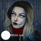 thumbnail image 3 of UYAAI-lentes de contacto para ojos, lentes de Color negro para Halloween, Cosplay, vampiro, pupilas blancas, Anime, ojo rojo, 1 par, 3 of 4