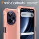 thumbnail image 5 of Funda para teléfono Mocotto para Cricket Icon Plus 2026 con vidrio templado rosa, 5 of 7