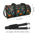 thumbnail image 2 of Balery Autumn with Pumpkins Bolsa de Gimnasio para Mujeres y Hombres, Bolsa de Viaje Impermeable, Bolsa de Fin de Semana con Compartimento para Zapatos y Bolsillo Húmedo, 2 of 6