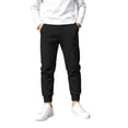 thumbnail image 4 of XuJwPNcy Boys Sweatpants Athletic Workout Pull on Joggers Pants Comfy Kids Clothes(Black,7-8 Years), 4 of 7