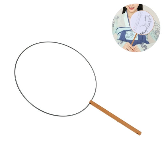 VERDANVERSE Folding Fan Frame Multi Iron 5Pcs Handheld Fan Costume Photography