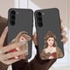 thumbnail image 4 of Funda mate para Samsung Galaxy S23 S22 S21 S20 S10 4G S9 Plus ULTRA 5G LITE Funda Shell d-princesa Disney maquillaje de Navidad, 4 of 5