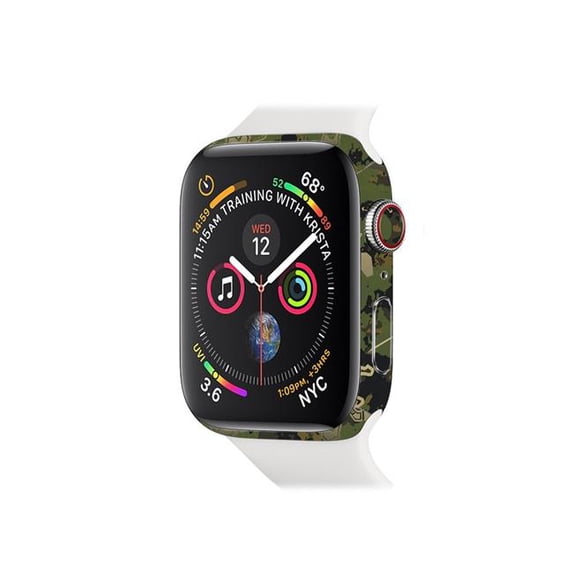 MightySkins APW440-Viper Woodland Skin for Apple Watch Series 4 40 mm - Viper Woodland