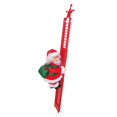 thumbnail image 2 of Cuerda de escalada eléctrica Papá Noel lindo muñeco adorno muñeco de Papá Noel juguete de Navidad Tal como se describe, 2 of 7