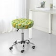 thumbnail image 7 of Rateoe Fresh Sweet Corn Pattern Round Bar Stool Seat Covers,Washable Stool Cushion Slipcover Elastic Bar Chair Covers for 12-14 Inch Chair -13 inch, 7 of 7
