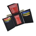 thumbnail image 3 of Genuine Leather Trifold Middle Flap Up ID Window Wallet 2755, 3 of 23