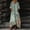 K_Green, variant on jtjvou Dresses for Women 2026 Summer Spring Casual Long Sleeve V Neck Dressy Trendy Sundresses Loose Fit Flowy Maxi Dress with Pockets Green M