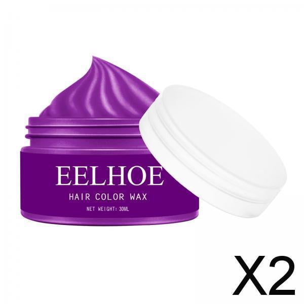 Cera para peinar Yinane 2 Tintes para Teñir El Cabello Color Morado 2 piezas