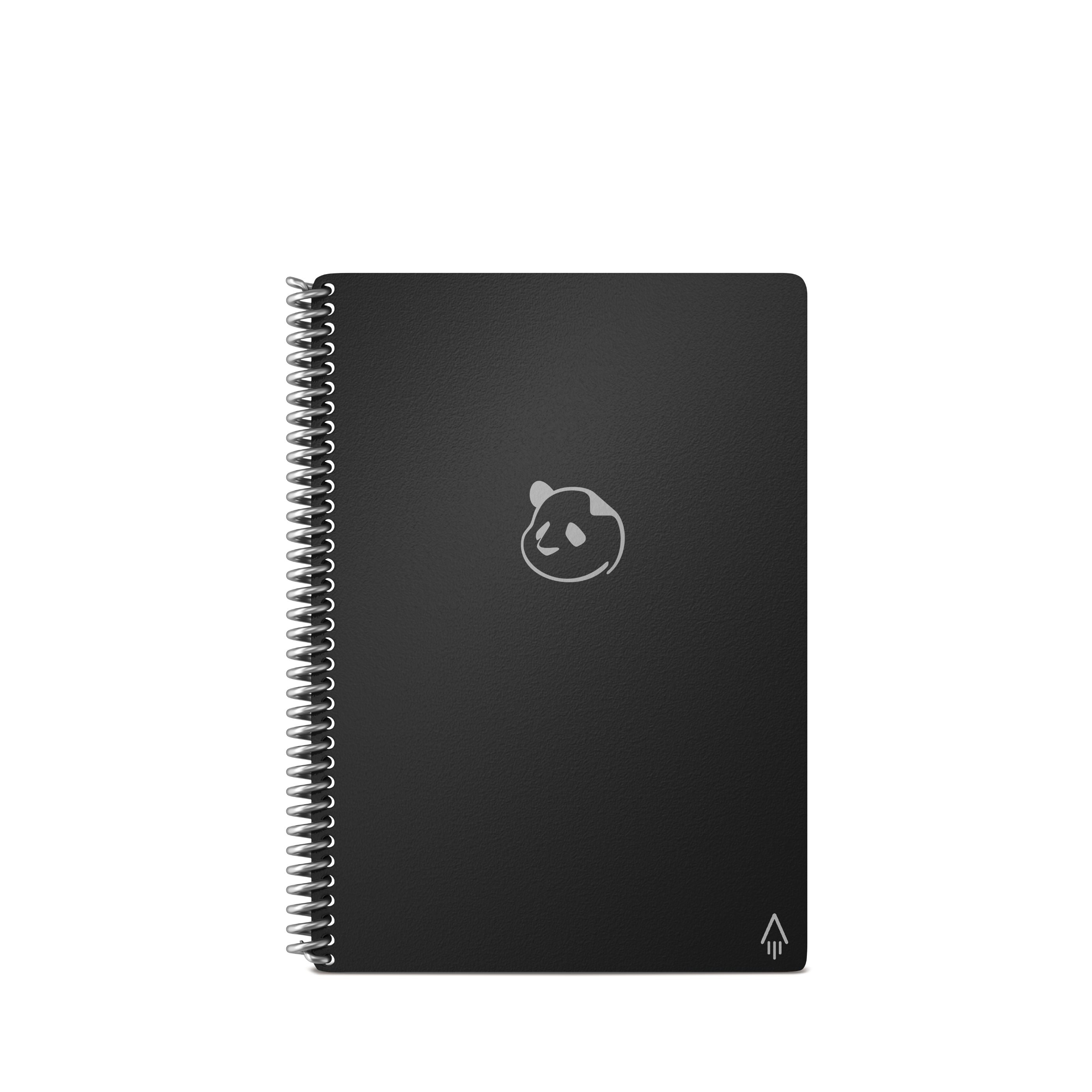 Rocketbook Reusable Digital Panda Planner, Undated, Black, Executive Size (6" x 8.8")