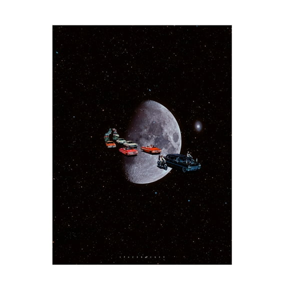 Trademark Fine Art spacerocket art 347 Canvas Wall Art