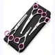 thumbnail image 2 of Tijeras de aseo para perros Gimars 4CR de acero inoxidable con punta redonda de seguridad 6 en 1, tijeras de aseo para mascotas con revestimiento de titanio resistente para perros, gatos y otros animales Ormromra HMYH333, 2 of 6