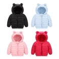 thumbnail image 3 of Bullpiano 2-7T Toddler Jacket Hooded Baby Boys Girls Winter Long Sleeve Thick Warm Outerwear Clothes Outfit, 3 of 3