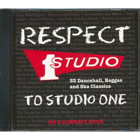 The Wailers, The Skatalites, The Heptones, Lee Perry, Johnny Osbourne, Ken Boothe, Jackie Mittoo, Etc. - Respect To Studio One (33 tracks) (2xCD) - CD
