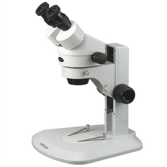 AmScope 3.5X-45X Track Stand Super Widefield Track Zoom Binocular Microscope New