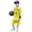 1-Yellow1775, variant on Tiijoy Boys Athletic Basketball Short Sleeve T Shirt Shorts Outfits, Sizes 18-24 Months