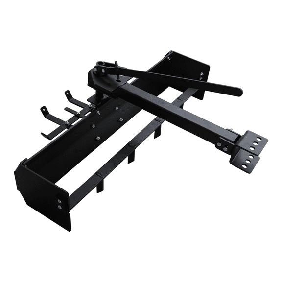 M optimized 42" Tow Behind Box Scraper Box Blade Hitch Tow Lawn Tractor Attachments Suitable for Agriculture, Fit for ATV UTV, Black