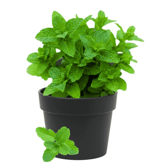 Spearmint Plant in 2.5'' Pot, Mint Plant, Live Edible Fragrant Herb Plant, Live Plant for Garden, Ready to Grow