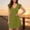 *Green, variant on ClodeEU Women's Summer Babydoll Mini Dress ,Ruffle Sleeveless Deep V Neck Pleated Swing Flowy Tunic Dress Black,Womens Plus XL