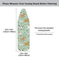 thumbnail image 5 of HELLHERO Dogs 15" x 54" Ironing Board Cover, 3 Pairs of Hook and Loop Fastener Straps,Elastic Edges, Iron Board Cover with Scorch Resistant Thick Padding, 5 of 5