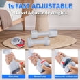 thumbnail image 4 of Winfita Treadmill Arm Workout with Dumbbells for Home Gym Exercise Incline Treadmill with Weights, 4 of 9