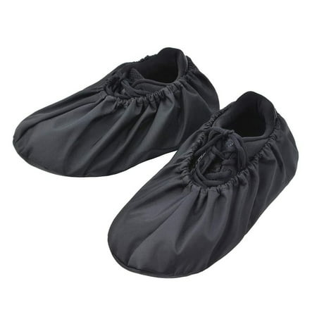 

Xinqinghao Non-Slip Covers Boot For Contractors Reusable Shoes Washable Waterproof Case Black