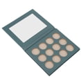 thumbnail image 3 of Empty Makeup Palette, ABS 12 Compartment Waterproof Fashionable Empty Eyeshadow Palette Container  For Cosmetics Store Green Black, 3 of 8