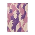 thumbnail image 6 of Yayeee Tablecloths for Rectangular Tables 60 x 108 inch Party Table Cover, Purple Wave Pattern, 6 of 6