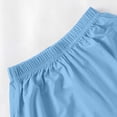 thumbnail image 6 of ITSAME Girls Athletic Outfits 2-Piece Quick-Dry Short Sleeve Top and Shorts Set Kids Comfy Sportswear Blue Size 1T, 6 of 8