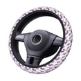 thumbnail image 4 of Fotbe Orchids Flowers Steering Wheel Cover Universal 15 in Car Accessories for Men Women,Steering Wheel Protector Comfortable Protective Case for SUV Sedan Decor, 4 of 8