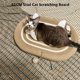 thumbnail image 5 of INS Cat Ears Scratching Board Large Household Pet Furniture Cat And Dog Sleeping Bed Wear Resistant Items Pet Toys Pet Supplies ShopWise Round, 5 of 9