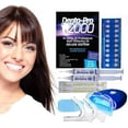 thumbnail image 4 of DentaPro 2000 3D Teeth Whitening Kit  Deluxe Addition Includes LED Light, 2 5ml Gel Syringes, Custom Moldable Tray 2, Vitamin E Swab 2, Shade Guide  See Results After Just One Use!, 4 of 8