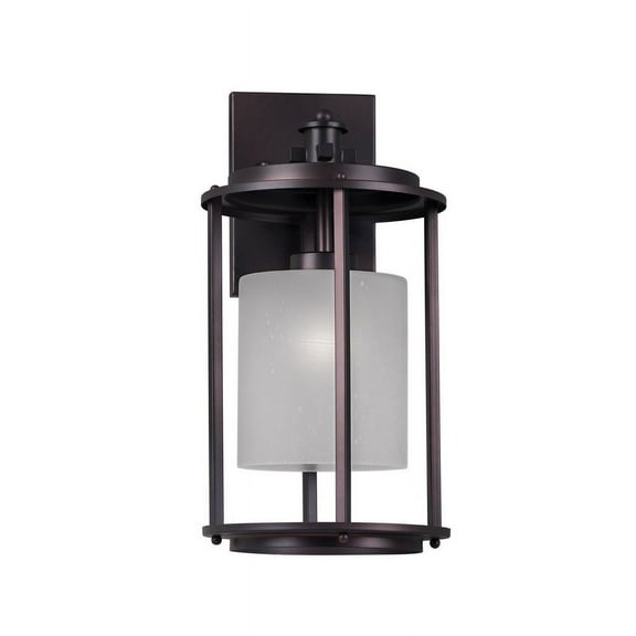 Forte Lighting 1252-01 1 Light 16" High Outdoor Wall Sconce - Bronze