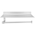 thumbnail image 2 of Organizador de baño que ahorra espacio para uso doméstico y hotelero Soporte de papel higiénico de aluminio, 2 of 8