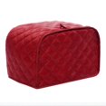 thumbnail image 5 of Brown Four Slice Toaster Appliance Cover  Dust and Fingerprint Protection  Machine Washable (11.5W x 8D x 8H)，S Size, 5 of 5