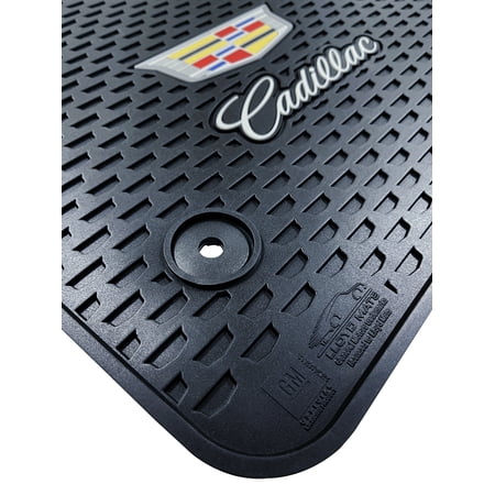 Lloyd Mats Signature Rubber All Weather Floor Mats for Cadillac XT5 2017-ON 2PC Fronts
