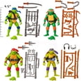 thumbnail image 2 of Figuras básicas de las Tortugas Ninja mutantes adolescentes: paquete de 4 tortugas mutantes de Playmates Toys, 2 of 8