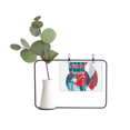 thumbnail image 1 of Jazz Festival Tean Music Pattern Metal Picture Frame Cerac Vase Decor, 1 of 3