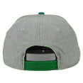thumbnail image 4 of Guinness Beer Men's Dublin Clover Adjustable Snapback Cap Hat - Grey/Green, 4 of 4