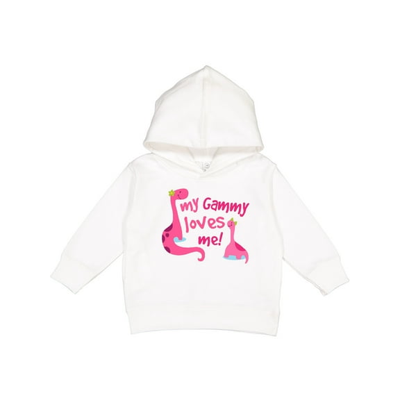 Inktastic My Gammy Loves Me Girl Dinosaur Toddler Hoodie