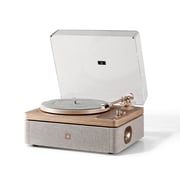 Crosley E100 Record Player with Speakers and Vibration Block Technology