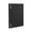 Black, variant on RZDLIZJ 1Pc B5 Slide Removable Loose-Leaf Notebook,Sliding Snap Plastic Cover Refillable Binder Journal,Slide Ring Folder for Manuscript Sorting,Data Sheet Classification