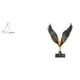 thumbnail image 1 of Figura de pensador, escultura abstracta de resina, estatua de , adorno artesanal, decoración adecuada para oficina, hogar, regalos, 1 of 8