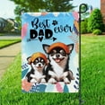 thumbnail image 3 of Best Chihuahua Dad Ever Happy Father's Day Garden Flag 12x18in Double Sided Dog Lover Gifts Idea Outdoor Decor - 02006, 3 of 5