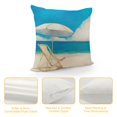 thumbnail image 4 of gouleft  Throw Pillow Covers  Summer Ocean Theme Beach Starfish Anchor Game Pillow Covers, Decorative Pillowcase for Home Sofa Bedding Couch Outdoor Cushion Covers. 24x24in, 4 of 5