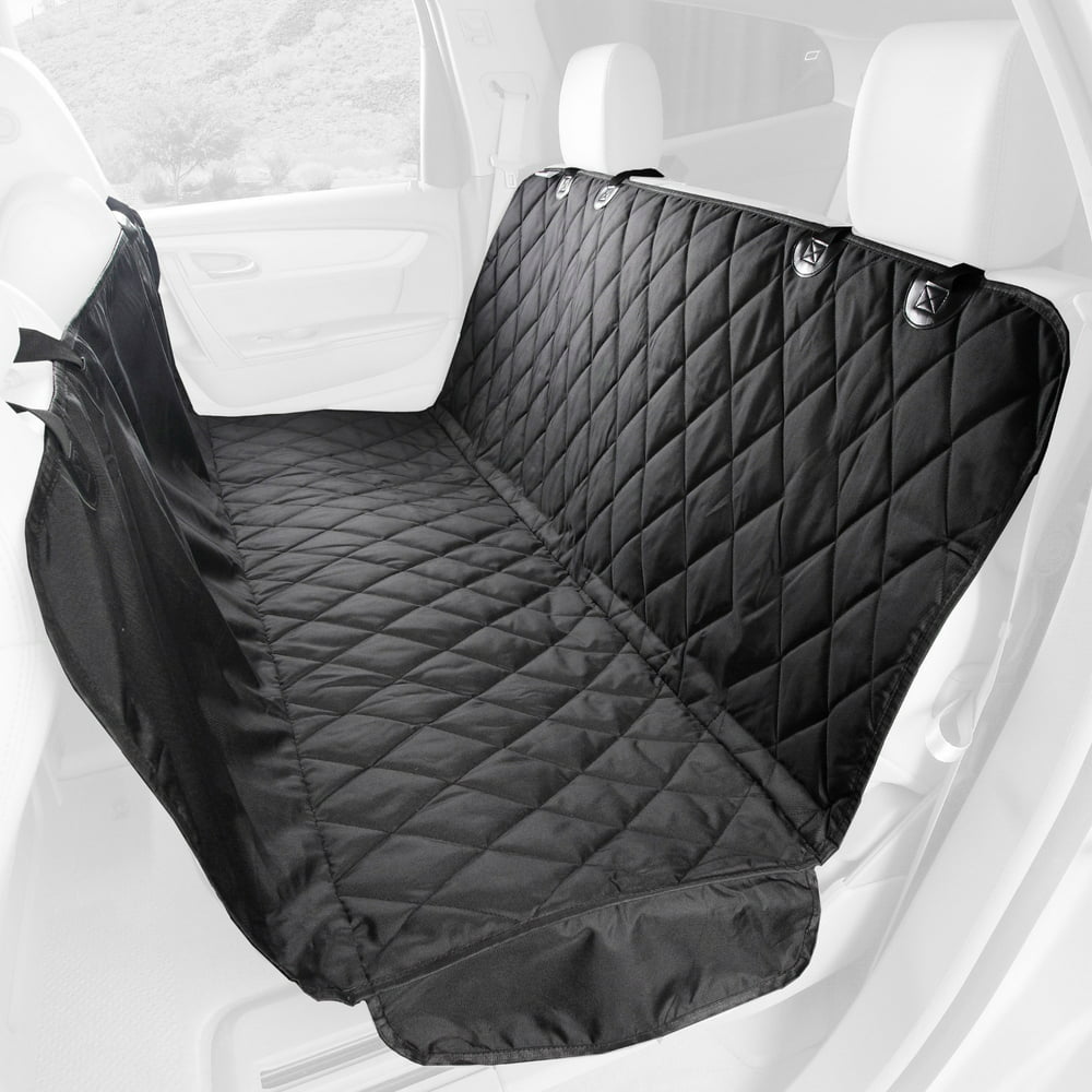 4Knines Dog Seat Cover with Hammock for Cars, Trucks and SUVs New Waterproof Seat Bottom