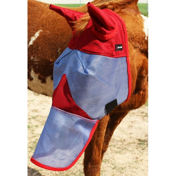 Challenger Equine Horse  FlyMask Summer Spring Airflow Mesh 73297N