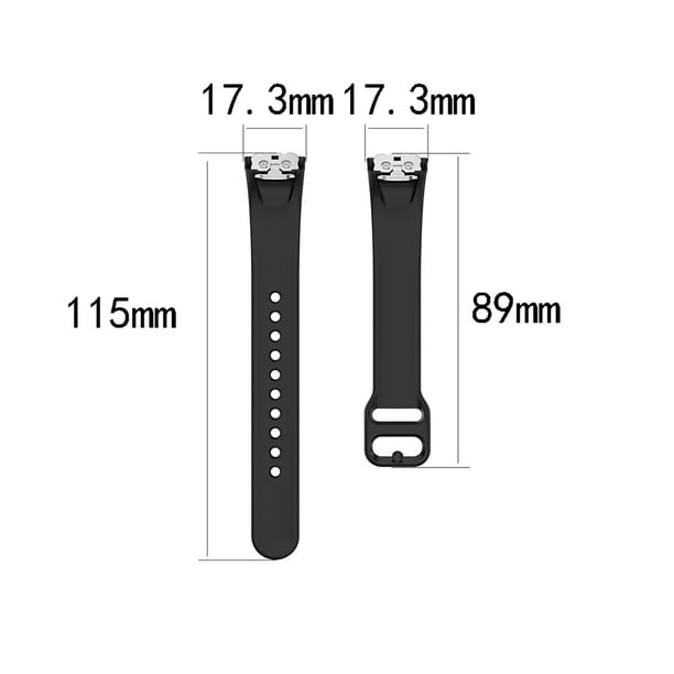 Correa de silicona de repuesto para reloj inteligente Samsung Galaxy Fit SM R370
