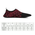 thumbnail image 3 of Red Latvian Lielvarde Belt Motif Water Shoes Beach Slip-on Shoes for Men Women Swim Pool Yoga Surfing Sneakers Quick-Dry Sports Barefoot Shoes, 3 of 5
